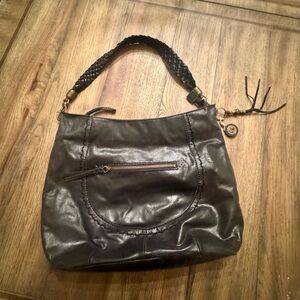 The Sak Indeo Demi Leather Braided Strap Hobo Bag L Large